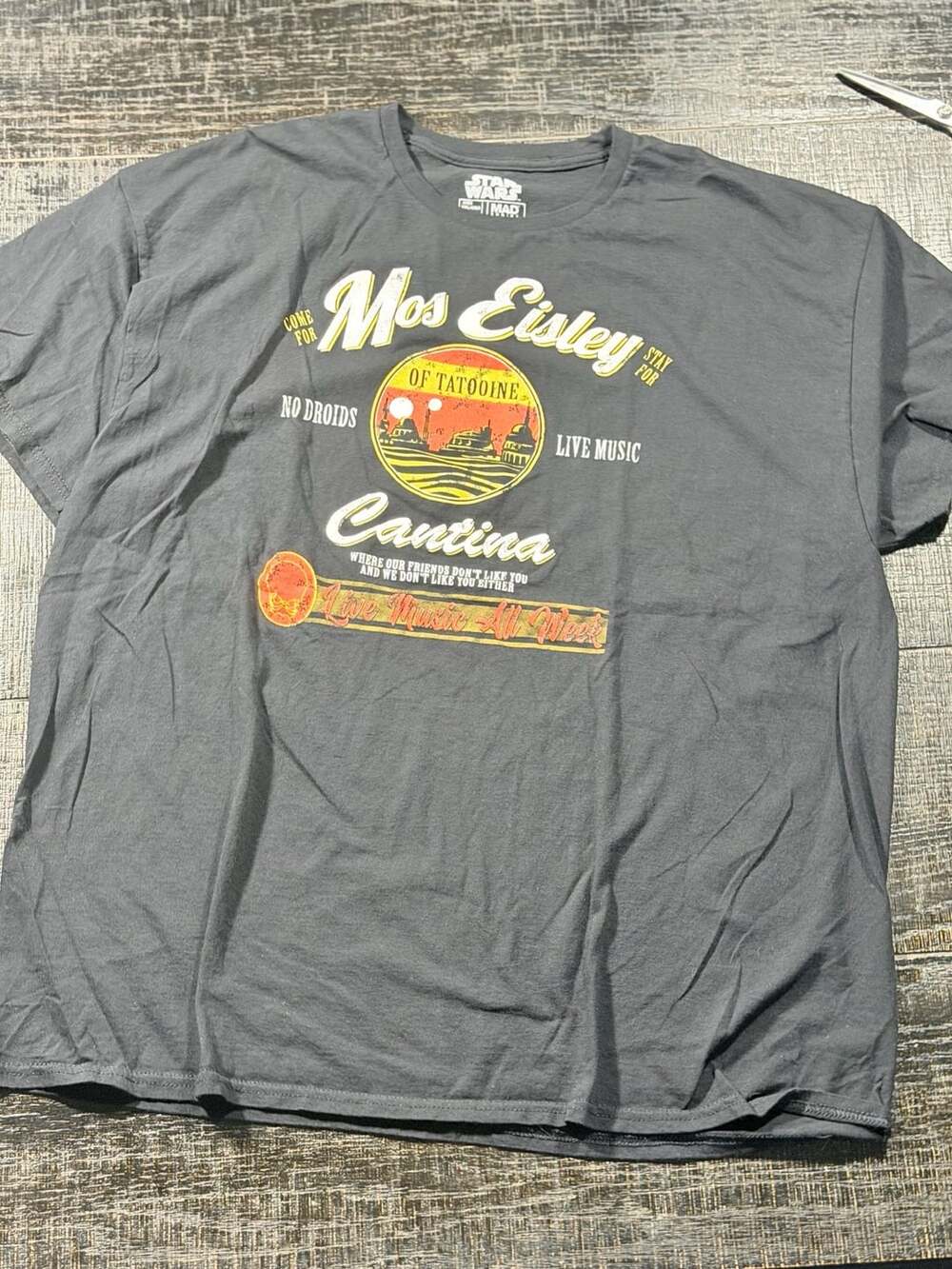 Star Wars Mad Engine Mos Eisley Cantina Graphic T-Shirt XXL